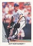 Jeff Montgomery, Kansas City Royals Autographed Card