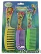 Disney Princess Fairy Tinker Bell Comb - 3 piece comb set