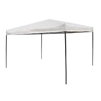 Coolaroo Quick Up One Piece Gazebo 10 Feet by 10 Feet, Pebble