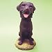 Mini Bobble Head Dog Black Lab_s-1