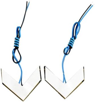 Favoyork One Pair Green 14-SMD Side Mirror LED Turn Signal Arrows Lights Rear View Mirror Indicator