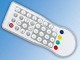 Produkt-Bild: Portally-TV Fernbedienung f&uuml;r tragbaren DVB-T-Fernseher PX-2200/4200