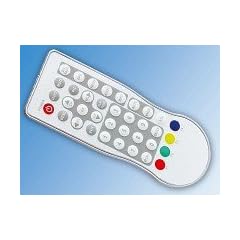 Portally-TV Fernbedienung f�r tragbaren DVB-T-Fernseher PX-2200/4200
