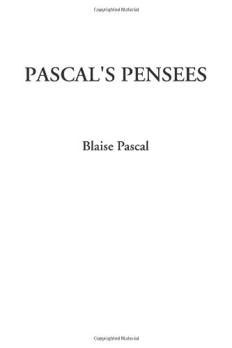 Pascal's Pensees