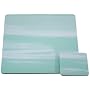 Denby Azure Cork Backed Square Coaster - Set of 4