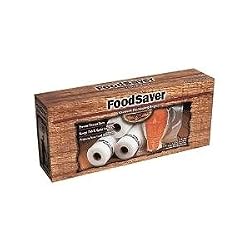 FoodSaver FSFSBF0626-000 2-pack Roll 11" x 16' Bag Material