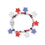 Patriot Pride Flashing Stars Bracelet
