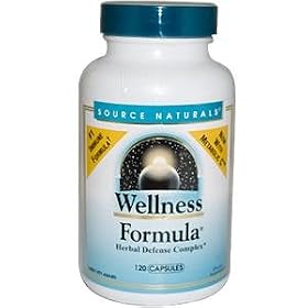 Source Naturals Wellness Formula, 120 Caps