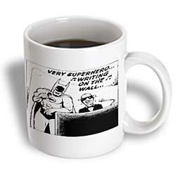 Batman And Stevie Wonder Duet, Very Superhero - 11oz Mug