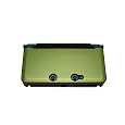 MYCARRYINGCASE 3DS Alunminum Metallic Armor Hard Case with Screen Protective Filter - Green
