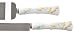 Hortense B. Hewitt Wedding Accessories, Cake and Knife Serving Set, Seaside Jewels