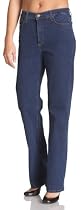 Not Your Daughter's Jeans Tummy Tuck Women's Petite Classic Denim 5 Pocket Straight Leg Jean