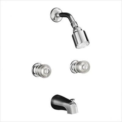 Kohler K-T15201-7 Coralais Bath and Shower Faucet Trim with Sculptured Acrylic Handles