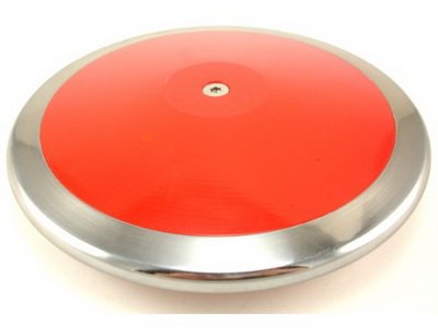 Muscle Driver Red Low Spin Discus 1.6kg (78% rim weight)
