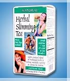 Herbal Slimming Tea Natural - 24 Tea Bags (6 pack)