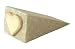 East of India Wooden Door Stop Wedge - Spotty