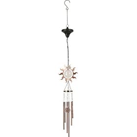 Royce Lighting RL50030B-65 Sunflower Battery Operated Wind Chimes with 3 Color Changing... by Royce Lighting