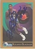 Rolando Blackman, Dallas Mavericks, 1990 Skybox Autographed Card