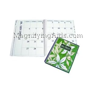 Click here to buy Large Print Day Calendar 2010 Appointment Book by MAGNIFYING AIDS.