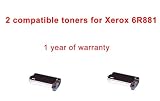2 pack of Black remanufactured copy Toner Cartridge Compatible with Xerox Tektronix XC1000 XC1020 XC1040 XC1033 XC1040C XC1044 XC1045 XC1200 XC1245 XC1044 XC1255 XC800 XC810 XC811 XC820 XC822 XC830 XC840 XC855 XC865 XC875 Laser all-in-one print/scan/fax/copy multifunction Printer/copier. Printing for Cheap!