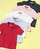 Greendog Little Boy Short-Sleeved Solid Polo