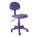 Translucent Fabric Task Chair-Purple