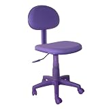 Translucent Fabric Task Chair-Purple
