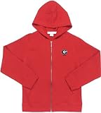 NCAA Georgia Bulldogs Girls Youth Zip Front Hoody Sweatshirt