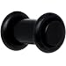 4 Gauge Black Acrylic Plug