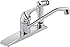 Delta Faucet 300LF-WF Classic, Single Handle Kitchen Faucet with Integral Spray, Chrome