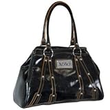 XOXO - Women's Melanie Black Satchel: Black Satchel