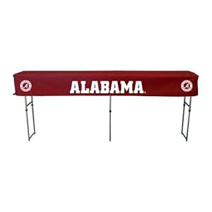Rivalry Sports College Team Logo Design Alabama 6 Foot Table Cover
