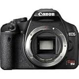 Canon EOS Rebel T1i SLR Camera Body - Black Finish - Refurbished