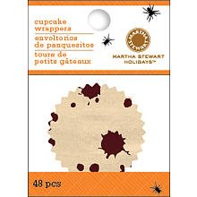 Martha Stewart Crafts Halloween Blood Splatter Cupcake Wrappers