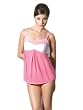 Pink White Babydoll Womens Sexy Lingerie