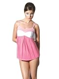Pink White Babydoll Womens Sexy Lingerie
