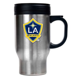 Los Angeles Galaxy MLS 16oz Stainless Steel Travel