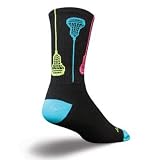 SockGuy Crew 6in Glow Sticks Lacrosse Socks