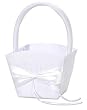 Small Satin Padded Flower Girl Basket