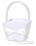 Small Satin Padded Flower Girl Basket