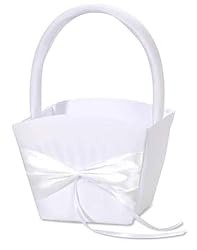 Satin Padded Flower Girl Basket