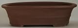 BuyBonsai's Bonsai Pot 12 Rectangle Unglazed
