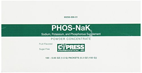 Medline Phos-Nak Powder, 100 Count