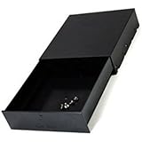 KLOUD City&reg; Black Desktop computer ATX/MATX hard drive mobile blank rack drawer tray storage case / box (5.25") (Black 1)