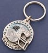 Carolina Panthers Pewter Keychain