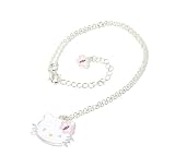 Hello Kitty Diamontee Necklace - Butterfly Jewellery