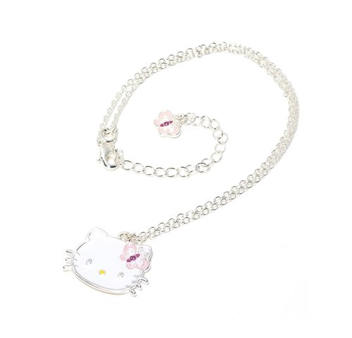 Childrens Toyshop  Electronics : Hello Kitty Diamontee Necklace - Butterfly Jewellery