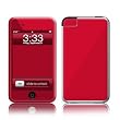 Solid State Red Design Apple iPod Touch 2G (2nd Gen) / 3G (3rd Gen) Protector Skin Decal Sticker