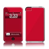Solid State Red iPod touch 2G (2nd Generation) Protector Skin Decal Sticker