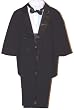Wedding Ring Bearer Tux Baby Boy-Youth Tuxedo Suit Tails Holiday